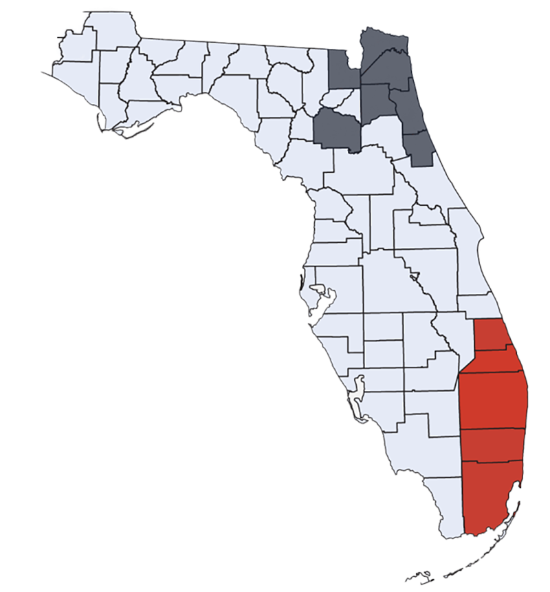 South Florida - Snyder map