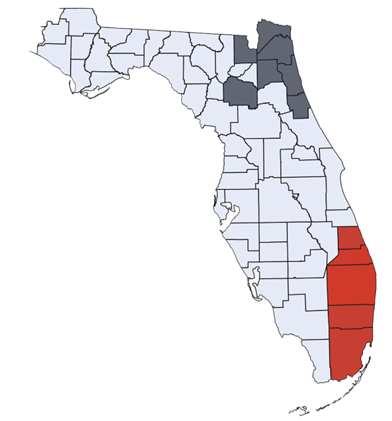 South Florida - Snyder map